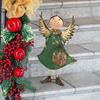 Design Toscano Holiday Helper Metal Angel Statue Collection: Blanche FU78829